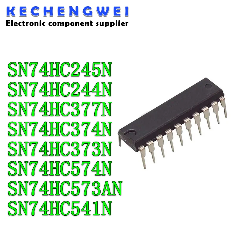 10PCS SN74HC245N DIP 74HC245N DIP-20 74HC245 SN74HC373N SN74HC244N SN74HC377N SN74HC374N SN74HC574N SN74HC573AN SN74HC541N HC245