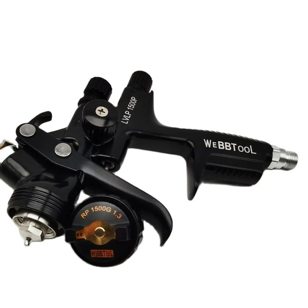 1500P Pro High Quality Paint Spray Gun Car Spray Tool Air Spray Gun 1.3mm Professional Spray Gun