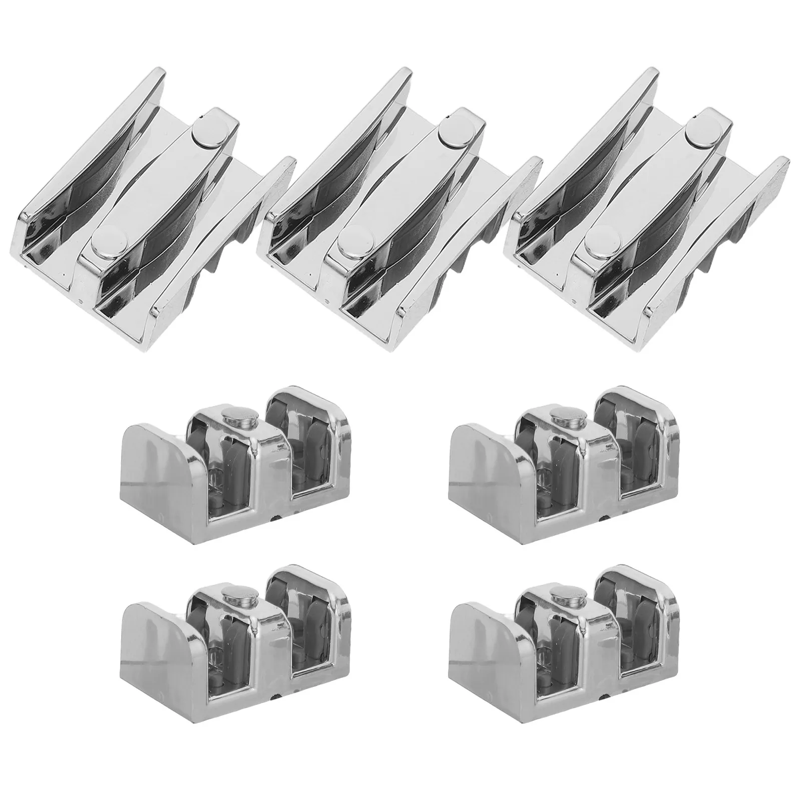 1Set Shower Door Sliding Stopper Limiter Glass Door Hardware Stopper Secure Positioning Shower Room Accessory Bathroom Hardware