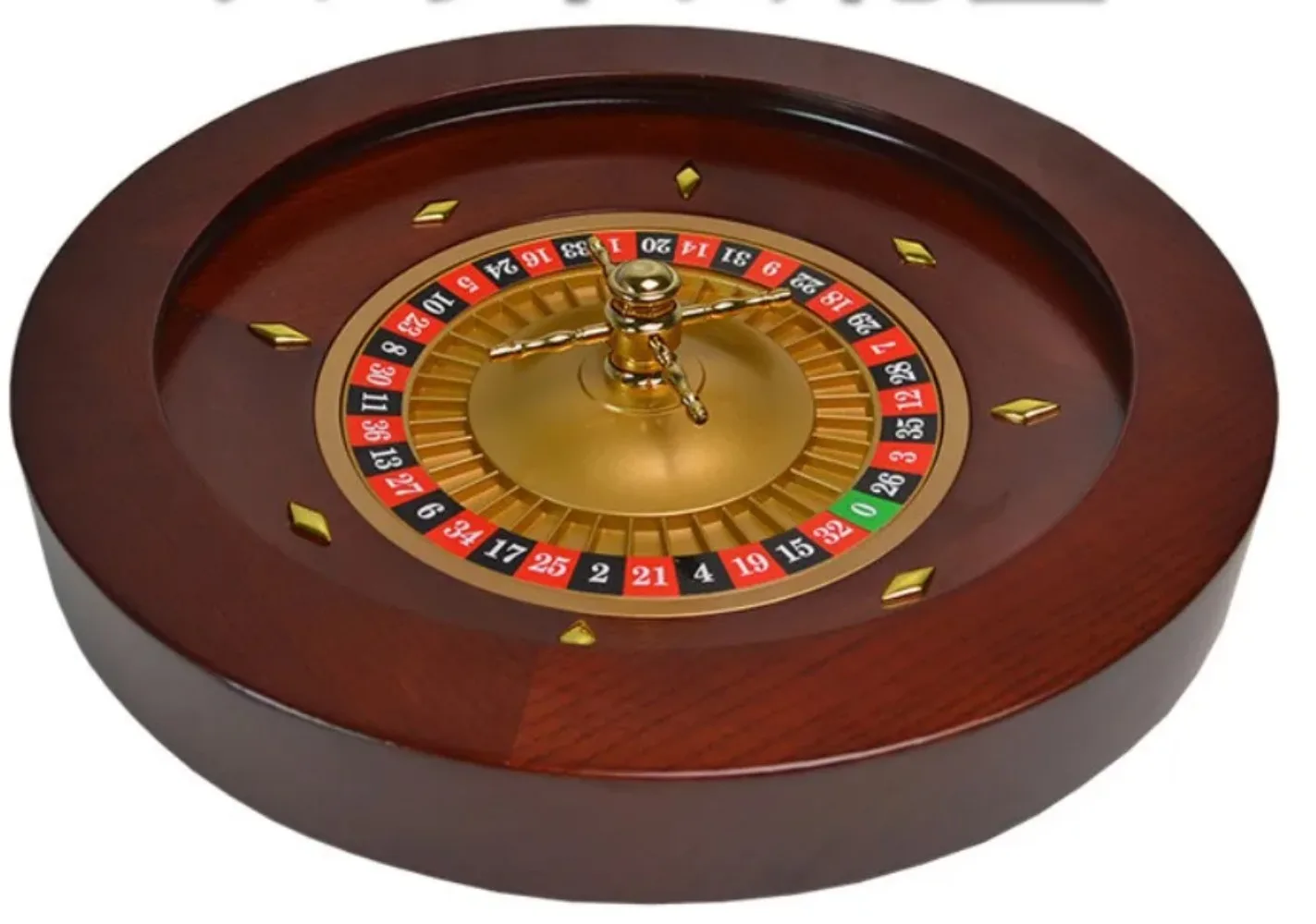 18-Inch Solid Wood Roulette Wheel Manual