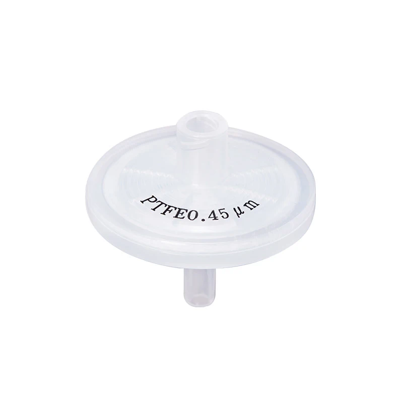 13mm 25mm  33mm Vent Syringe Filter with PTFE Microporous Membrane Luer Connector for Chromatography (HPLC, IC)