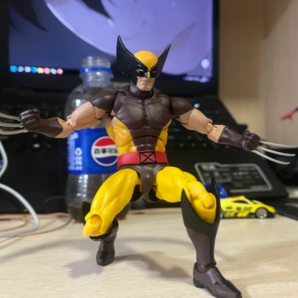 Cttoys-デッドプールとウルヴァリンのアニメアクションフィギュア,x-men,mafex096,mafex138,コミックコレクション,ギフト