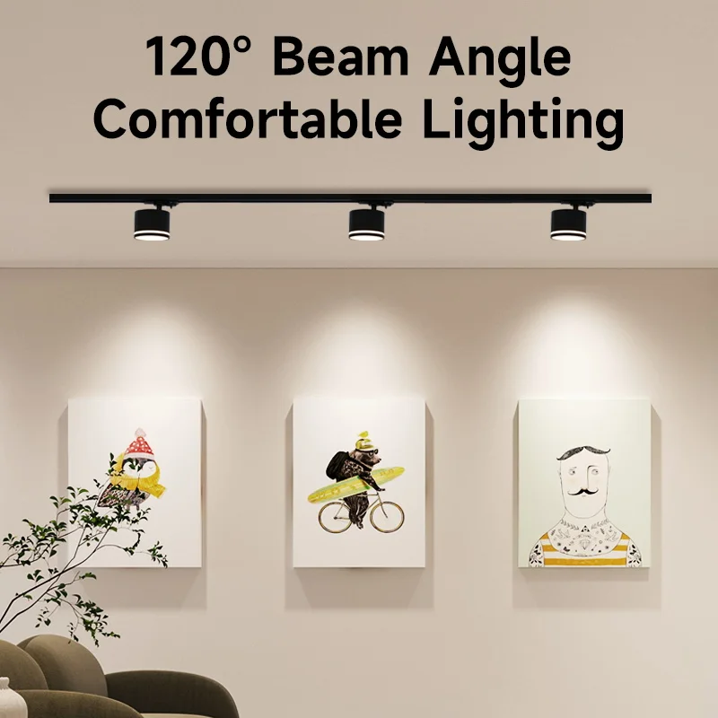Led Spot GX53 Ceiling Lamp Indoor Decor Track Light Rotatable Spotlight For Living Room Bedroom Store Chandelier LED Spot Lights