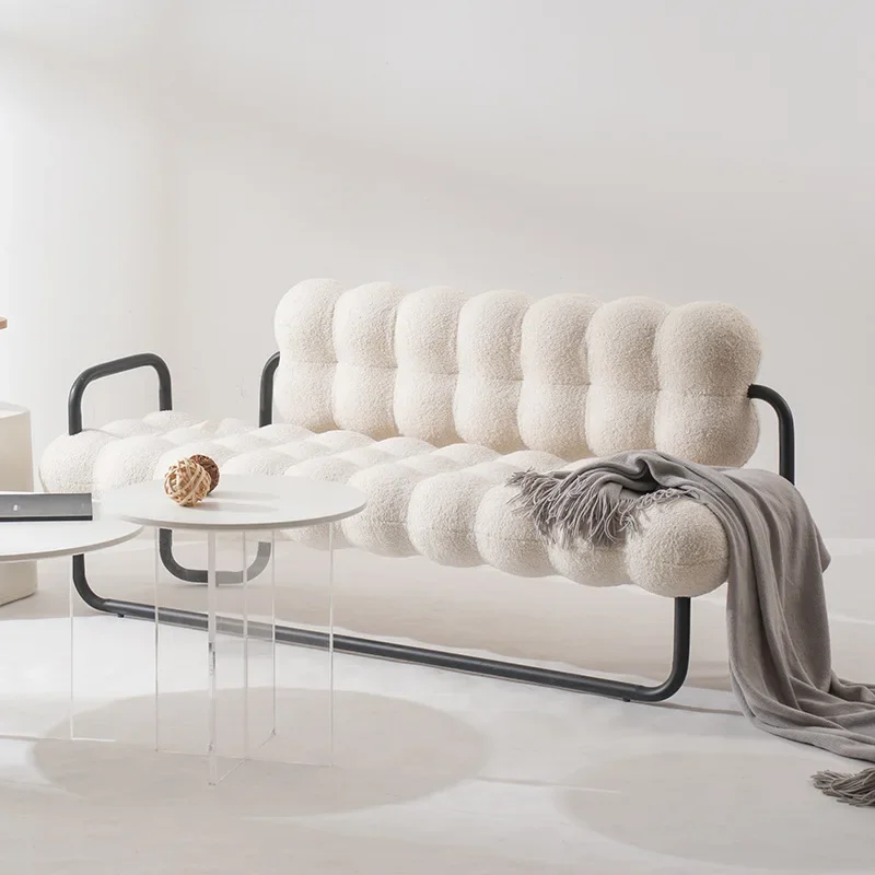 Nordic simple creative Internet celebrity sofa chair beauty salon clothing store home living room reception negotiation sofa 2