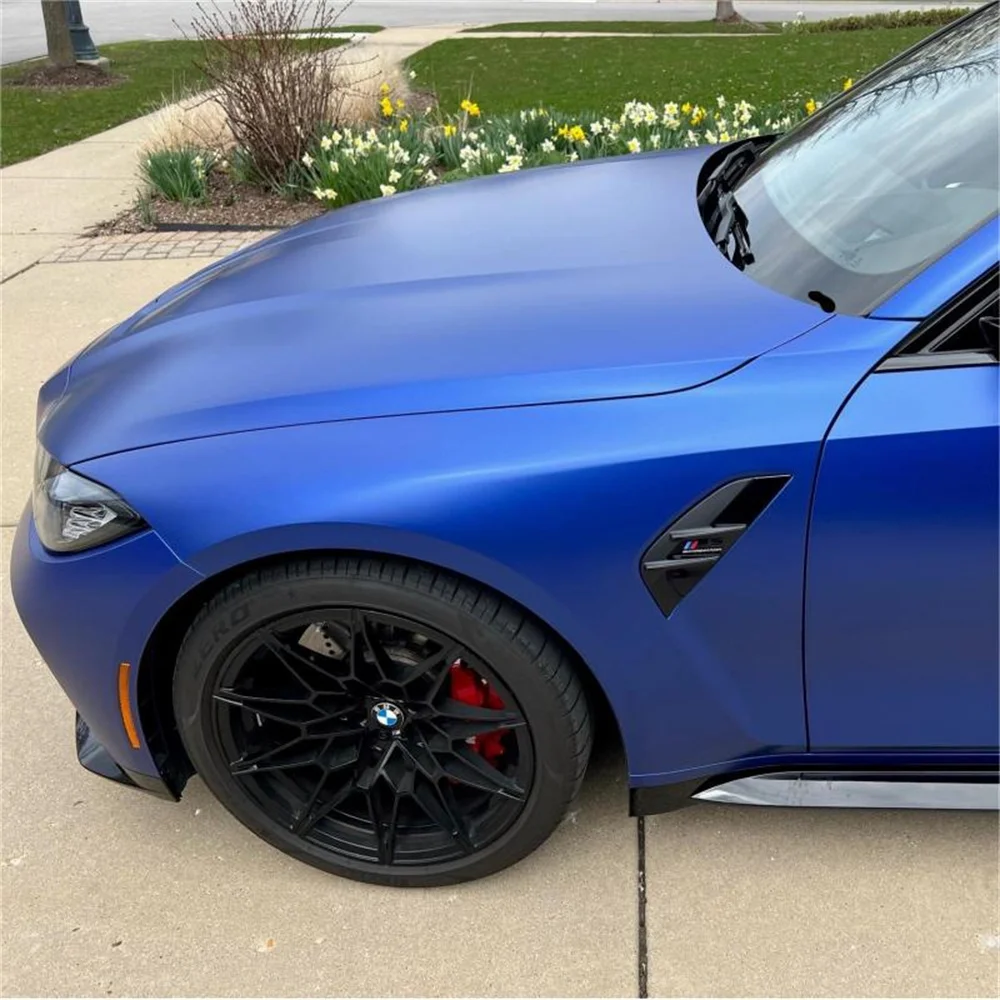 Mehrere Farben Ice Metallic Matte Chrome Vinyl Car Wrap Film mit Air Release Satin Auto Aufkleber Folie – Detail 10