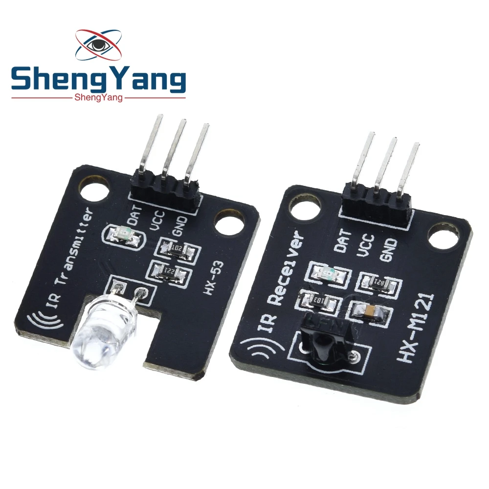 1set/lot Ir Infrared Transmitter Module Ir Digital 38khz Infrared Receiver Sensor Module For Arduino Electronic Building Block