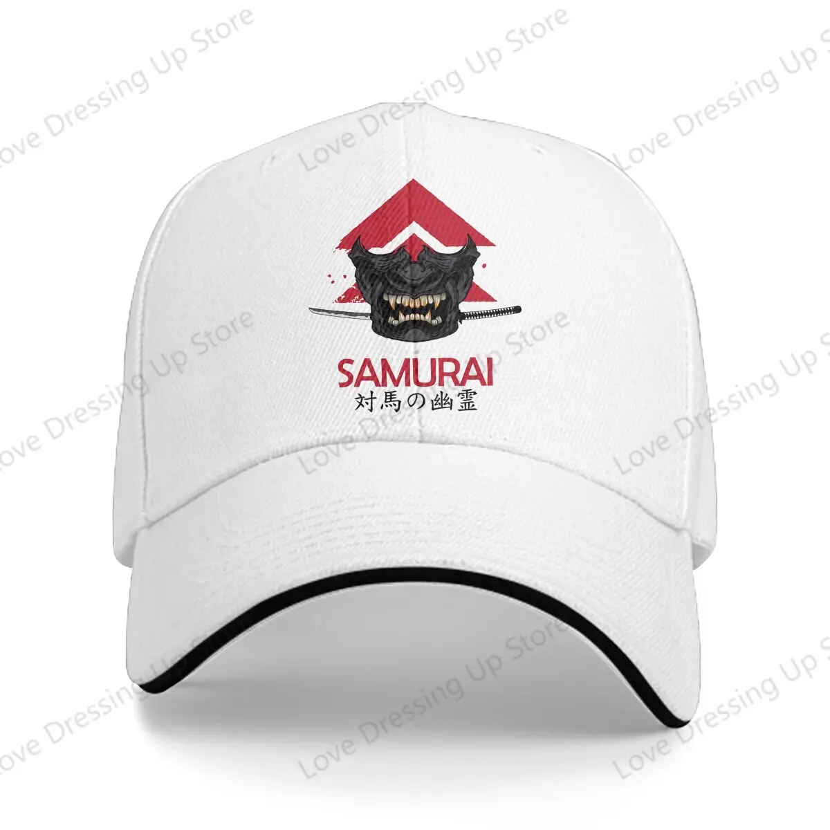 Summer Hip Hop  Sakai Ghost Of Tsushima Baseball Cap Adjustable personality Golf Hat Outdoor sunshade hats Unisex Gift