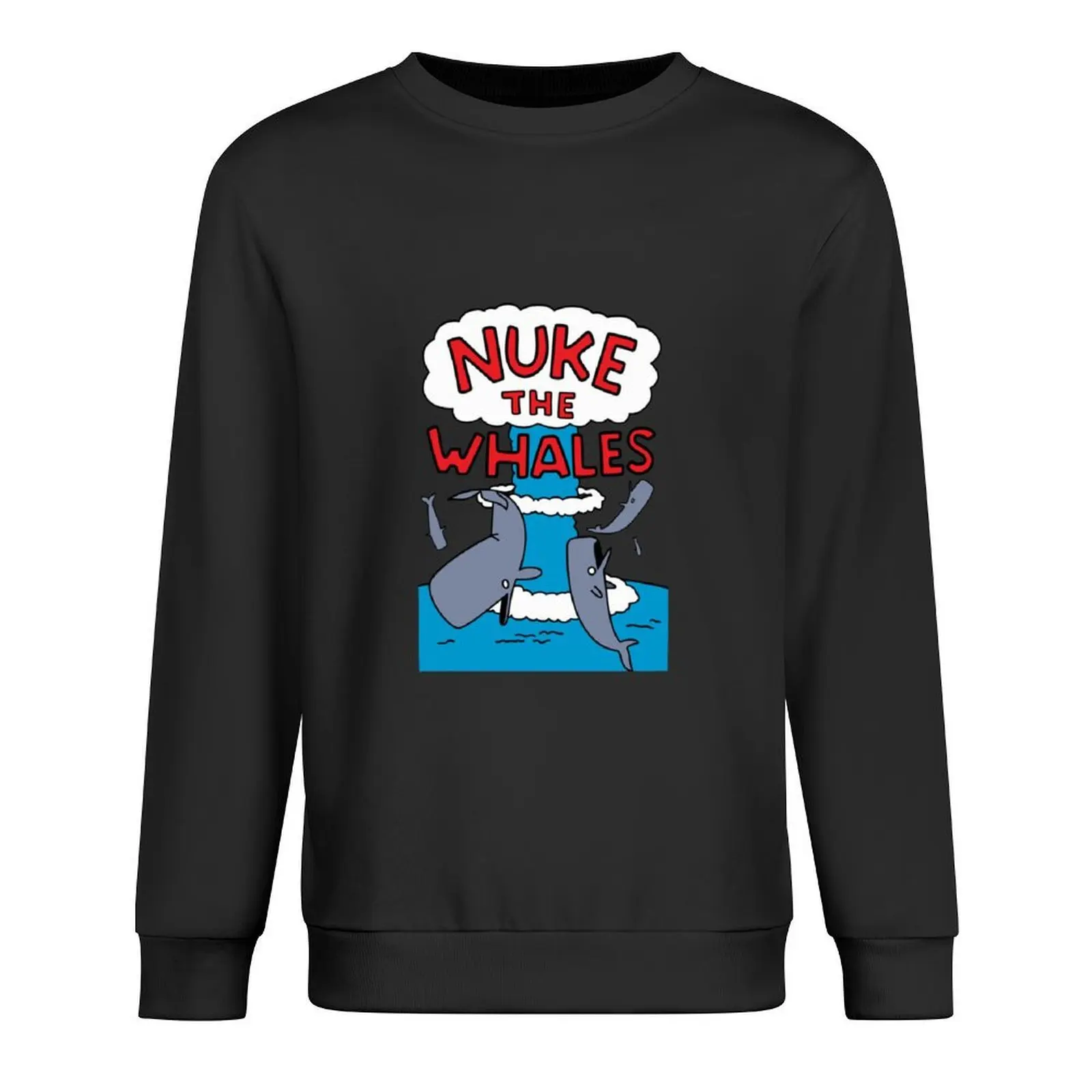

Nuke The Whales Pullover men's coat tracksuit clothes for men male clothes autumn sweatshirt