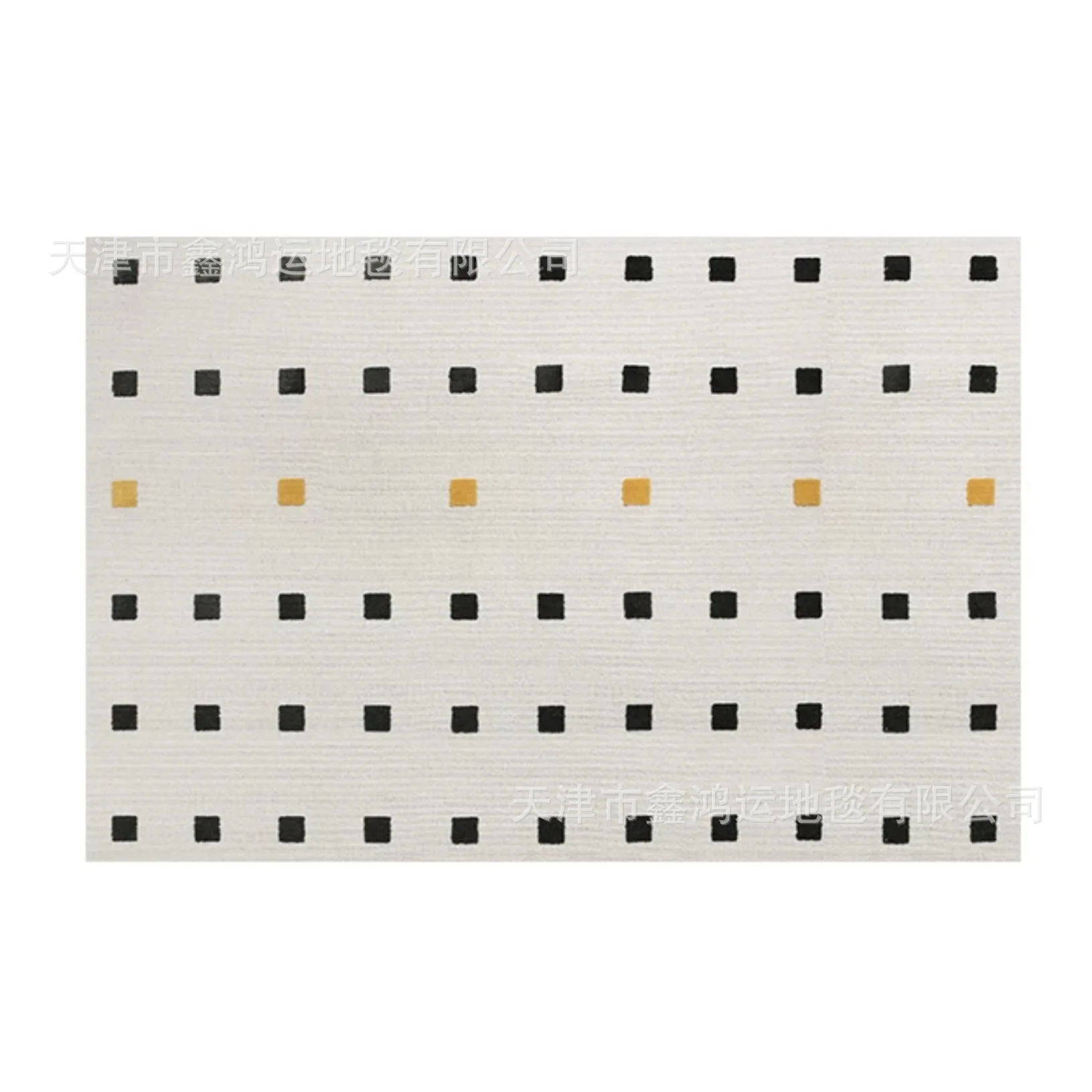#For New Zealand wool woven carpet French light luxury cream style high-end plaid bedroom living room sofa coffee table