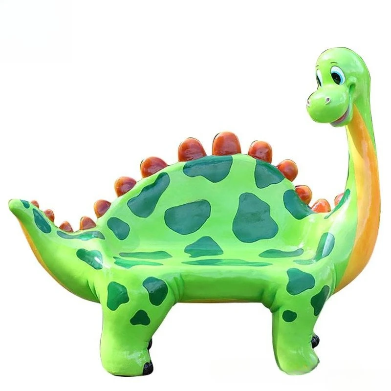 Fiberglass cartoon animal cow landscape decoration ornament