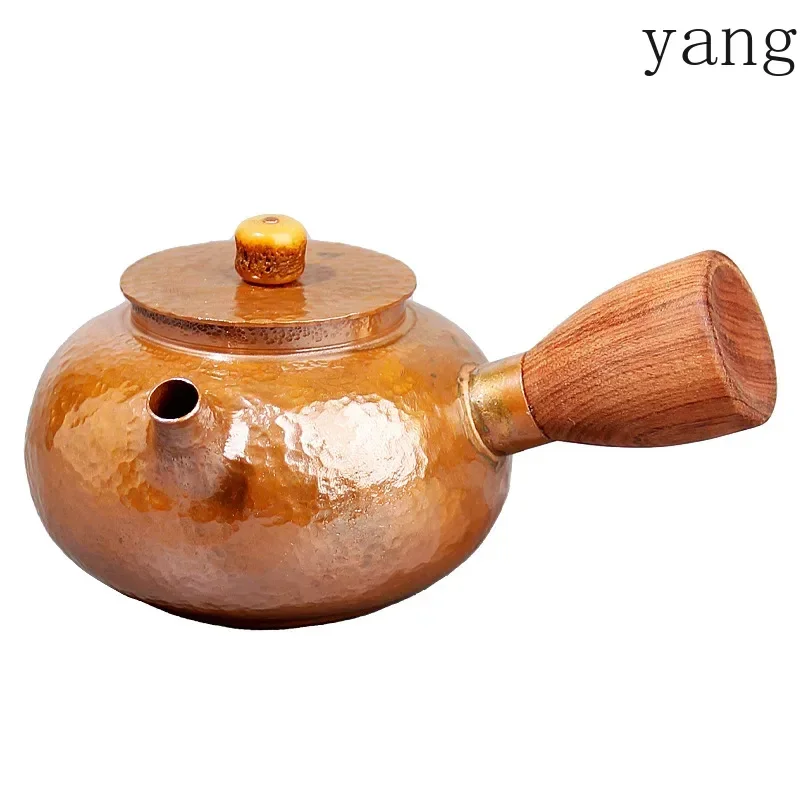 New Household Copper Teapot Uncoated Copper Teapot for Boiling Water Kung Fu Tea Set Accessories