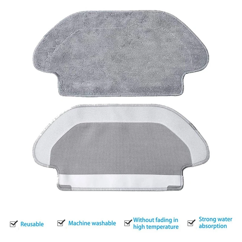 Piezas de repuesto para Robot aspirador Xiaomi Mijia 3C B106CN, cepillo lateral principal, filtro Hepa, 2 juegos