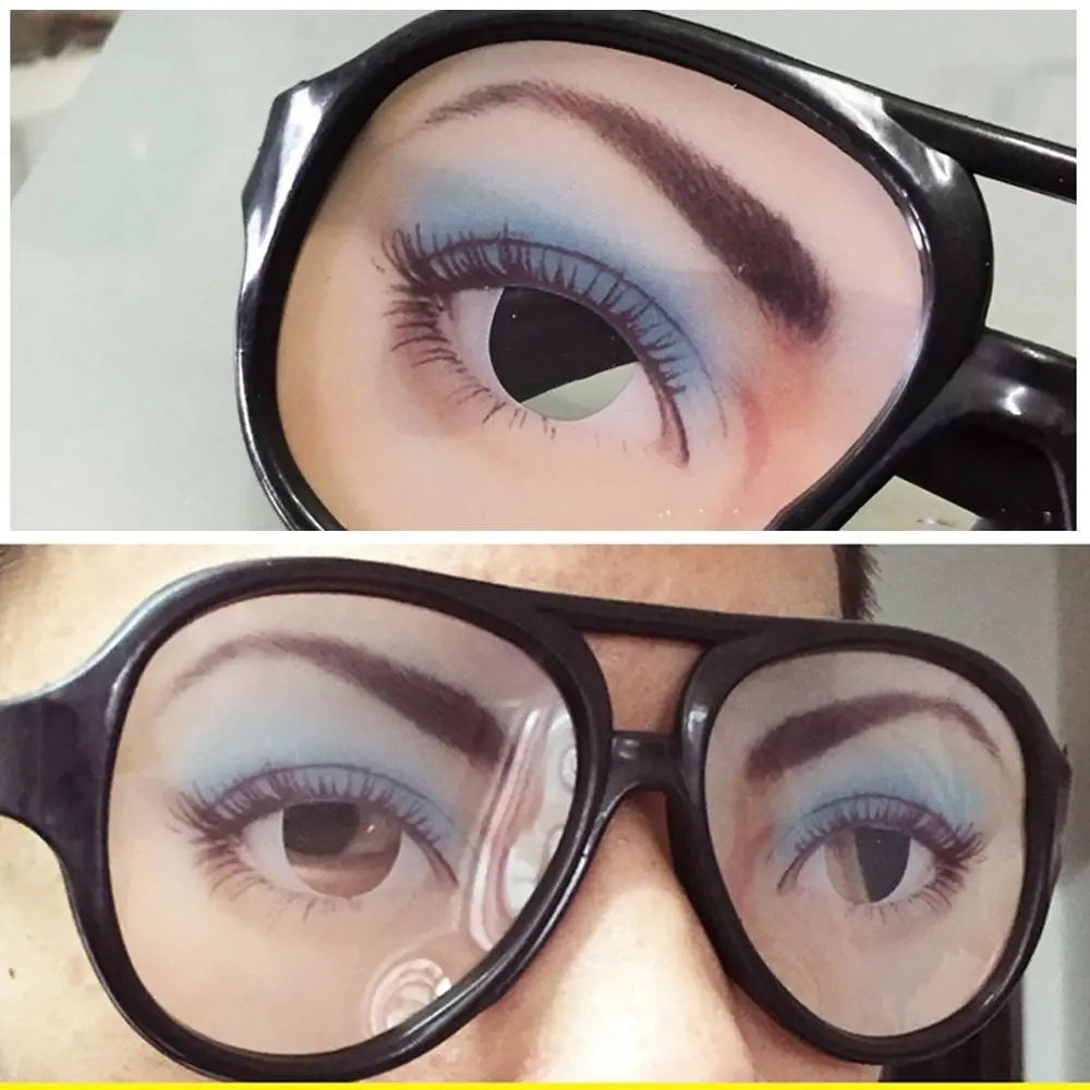 

Забавные очки-приколы на День смеха: реквизит для фотосессий, шуточные очки с глазными яблоками, реквизит для выступлений, розыгрышей и вечеринок