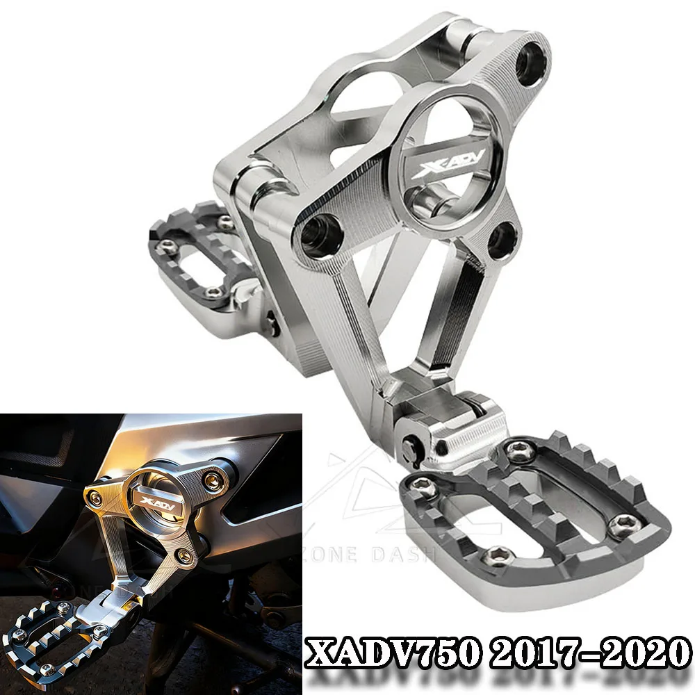 Rear foot Stand Rearset Footrest FOR HONDA X ADV X-ADV 750 XADV 2017 2018 2019 2020 Motorcycle Foot Peg Pedal Passenger Rearsets