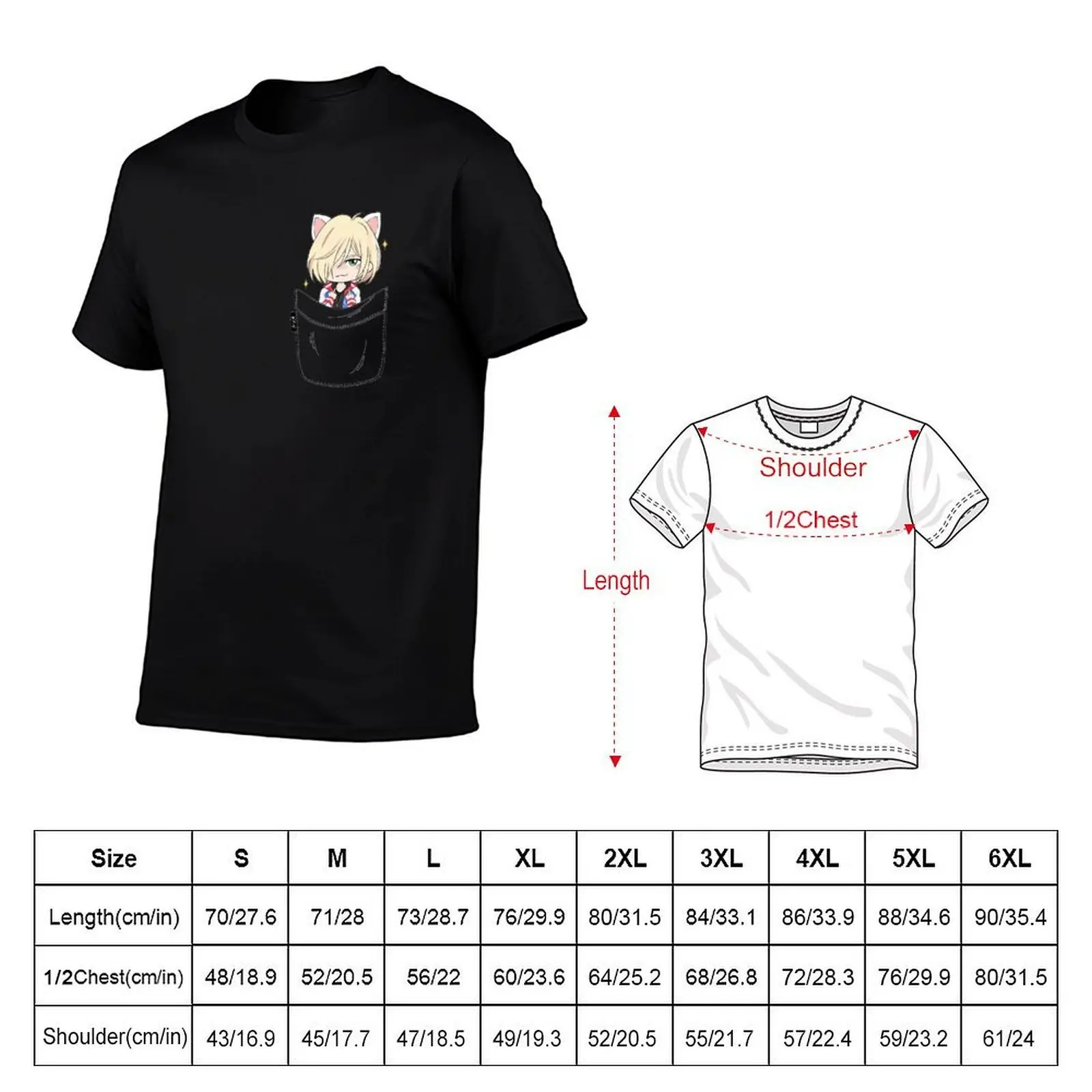 Yuri Plisetsky T-Shirt Big Size Daily Wear T-Shirt view 5