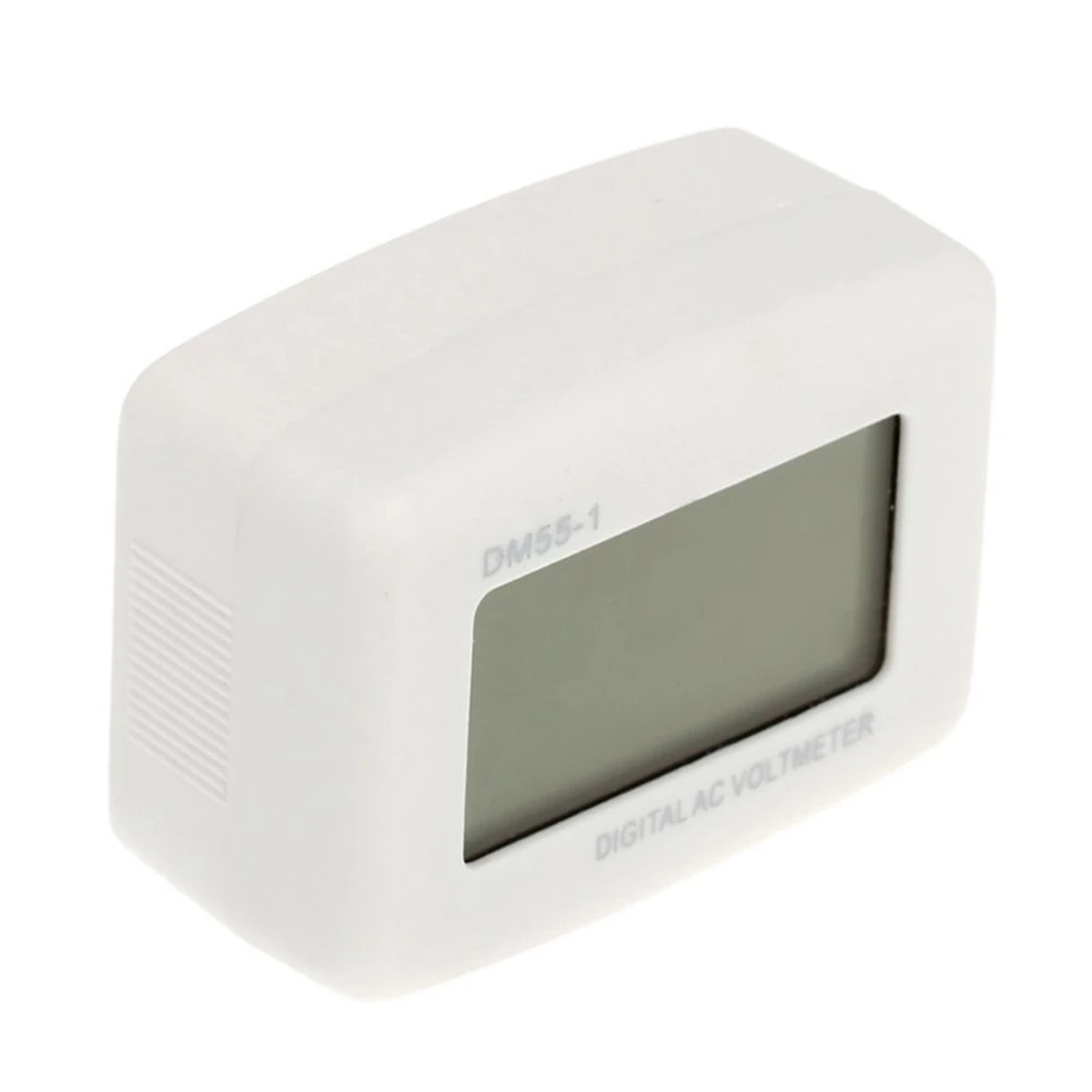 ABUO-2 uds accesorios: 1 Uds terminales de soldadura filtro IEC 320 C14 EMI y 1 Uds DM 55-1 voltímetro Digital LCD enchufe estadounidense