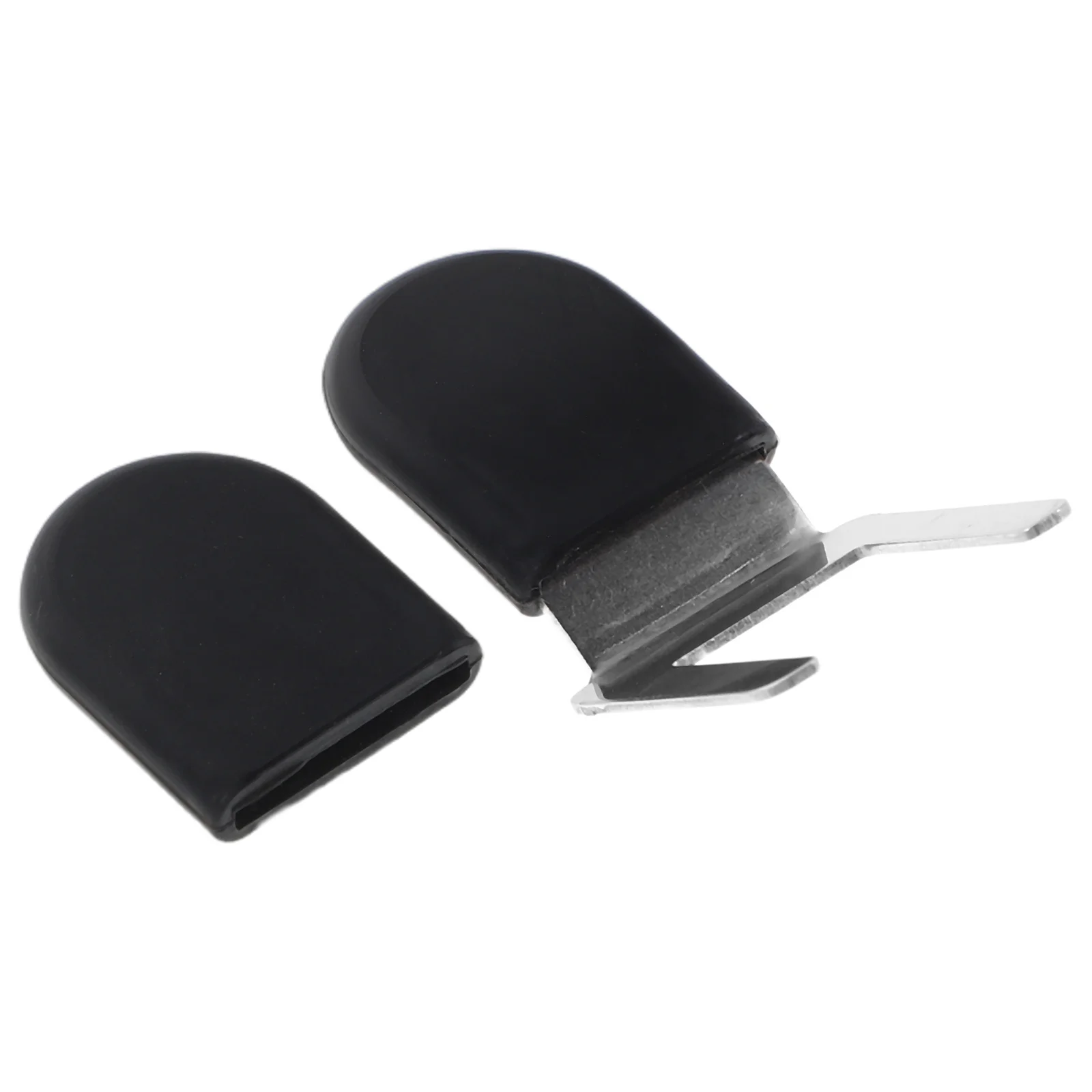 

Electric Wind Instrument Finger Rest: Ergonomic Antislip Rubber Pad For Clarinet Saxophone Oboe Guitar Portable Accessory Black