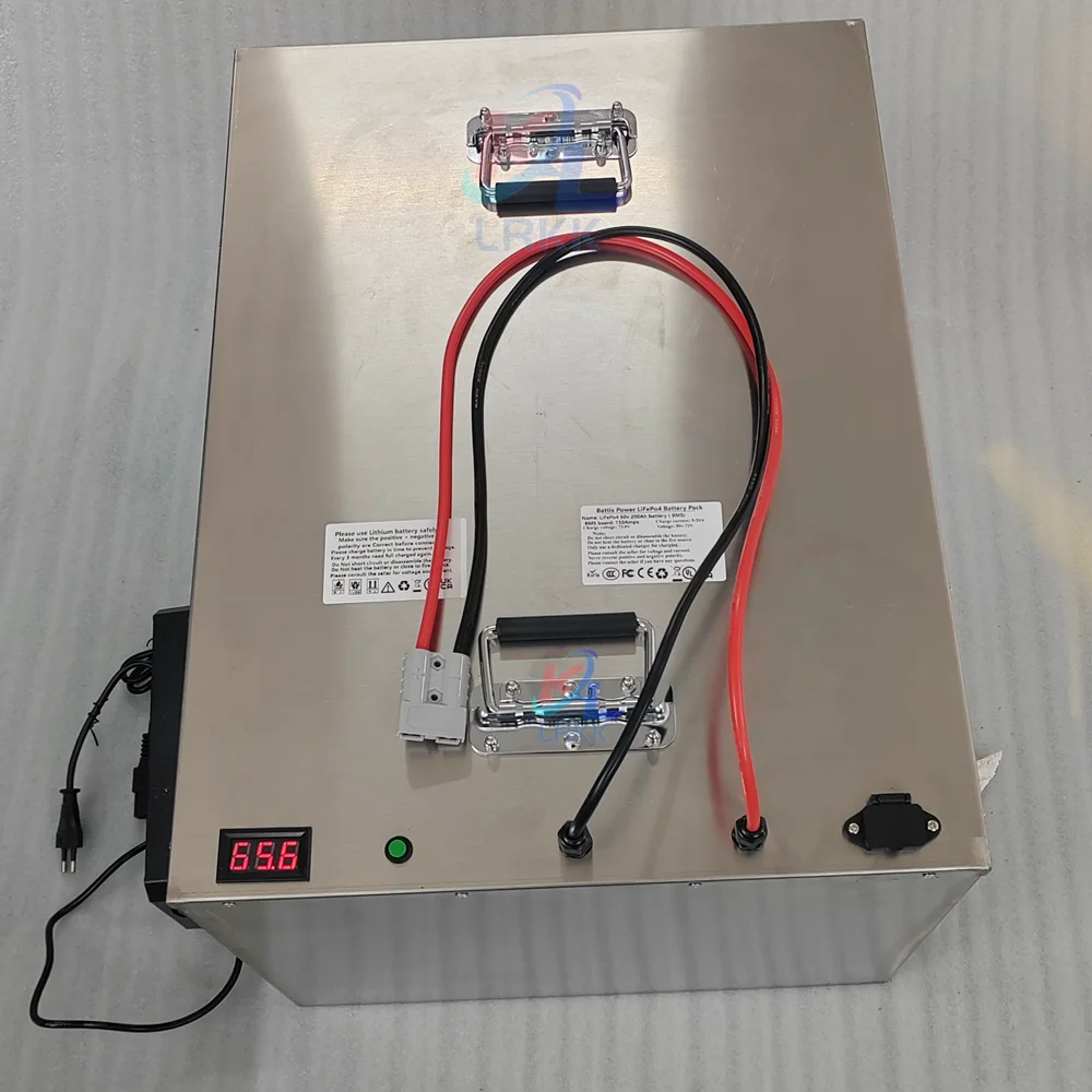 

lifepo4 48v 100AH lithium batterry with bluetooth BMS APP fortricycle inverter Solar energy storage scooter + 10A charger
