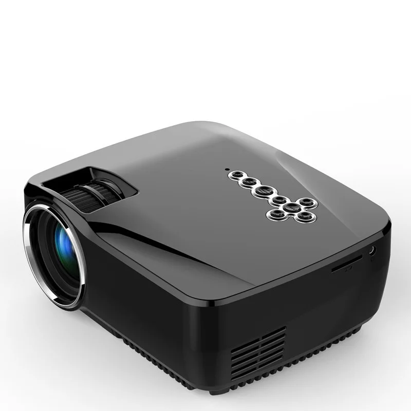 NEW 4 inch Projector Screen Home Multimedia Wireless Bluetooth 3D Office Home Theater Projector with English manual
