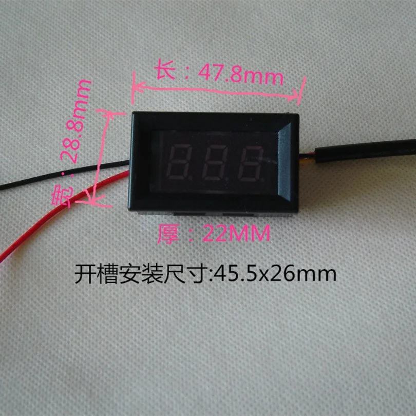Small panel mounted digital pressure gauge, pneumatic shock absorber pressure monitoring performance goods