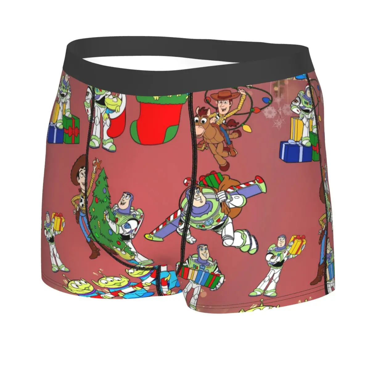 Pantaloncini boxer personalizzati Toy Story Cartoon Slip da uomo Intimo Mutande alla moda