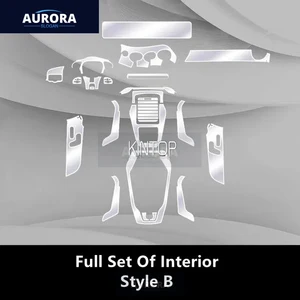 Interior do carro Centro Console Transparente TPU Película Protetora, Anti-Scratch Filme de Reparação, Fit para Mercedes-Benz CLA 35, 45, AMG 20-22, C118 12 principais vendas painel a45 amg - №11