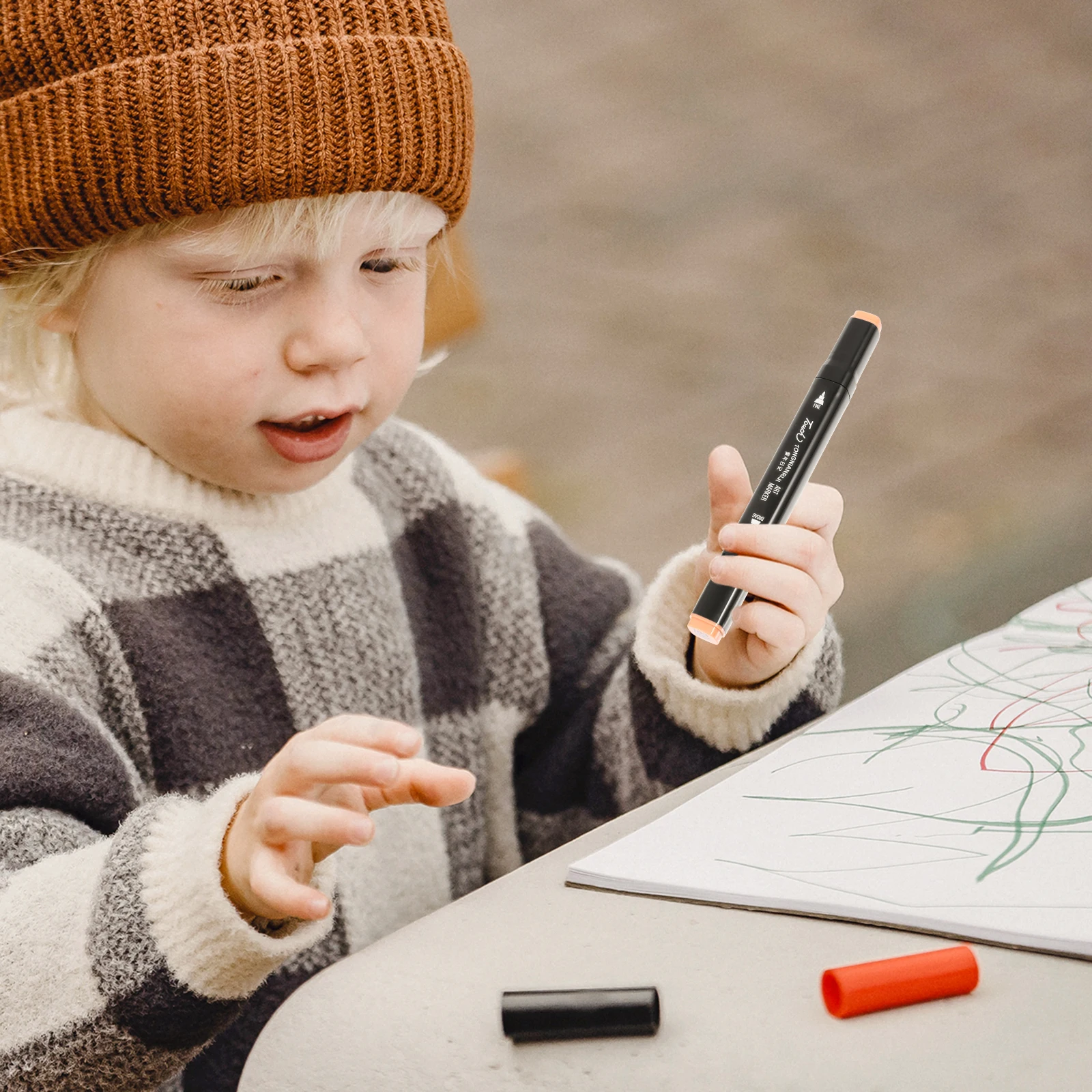 

Portable Double headed Marker Pens for Painting Practical Fine Tip Drawing Tools Set Watercolor Gifts Students Art Supplies