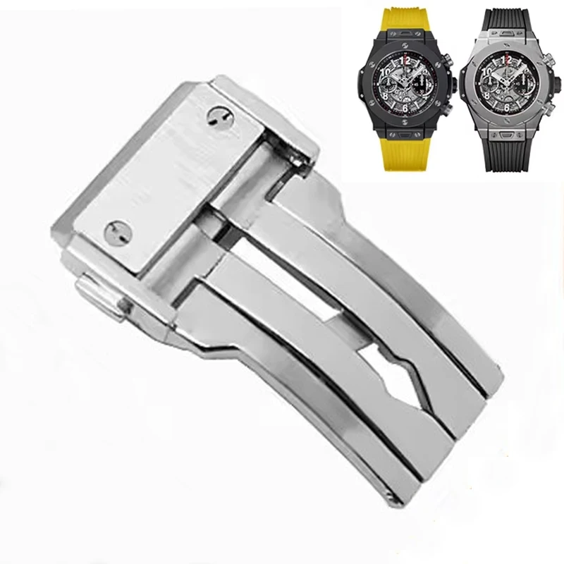 Аксессуары для часов: застежка для ремешка HUBLOT Hengbao HB Yubo Classic Fusion Big Bang, из нержавеющей стали, 18 мм, 22 мм, 24 мм.