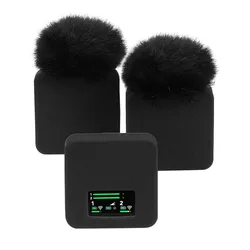 3pcs/set Silicone Microphone Case for RODE Wireless Go II Microphone Anti-collision Protective Cover Microphone Accessories