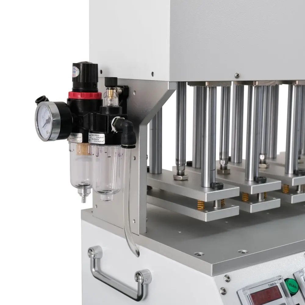 hot Fully Automatic Pneumatic Eyelet Punching Machine Grommet Attaching Machine