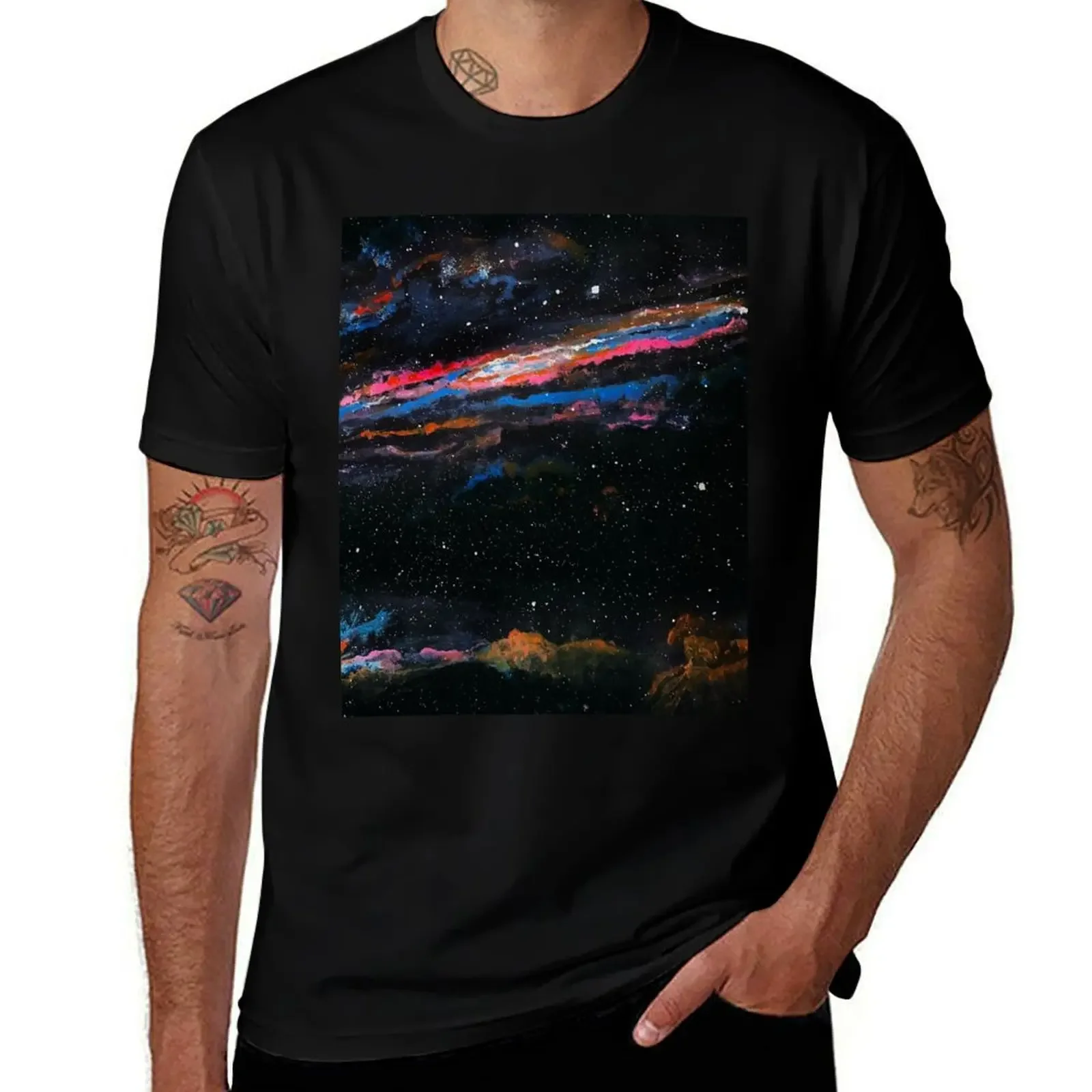 Galaxia T-Shirt shirts graphic tee custom t-shirts man t shirt animal prinfor boys funny t shirts men