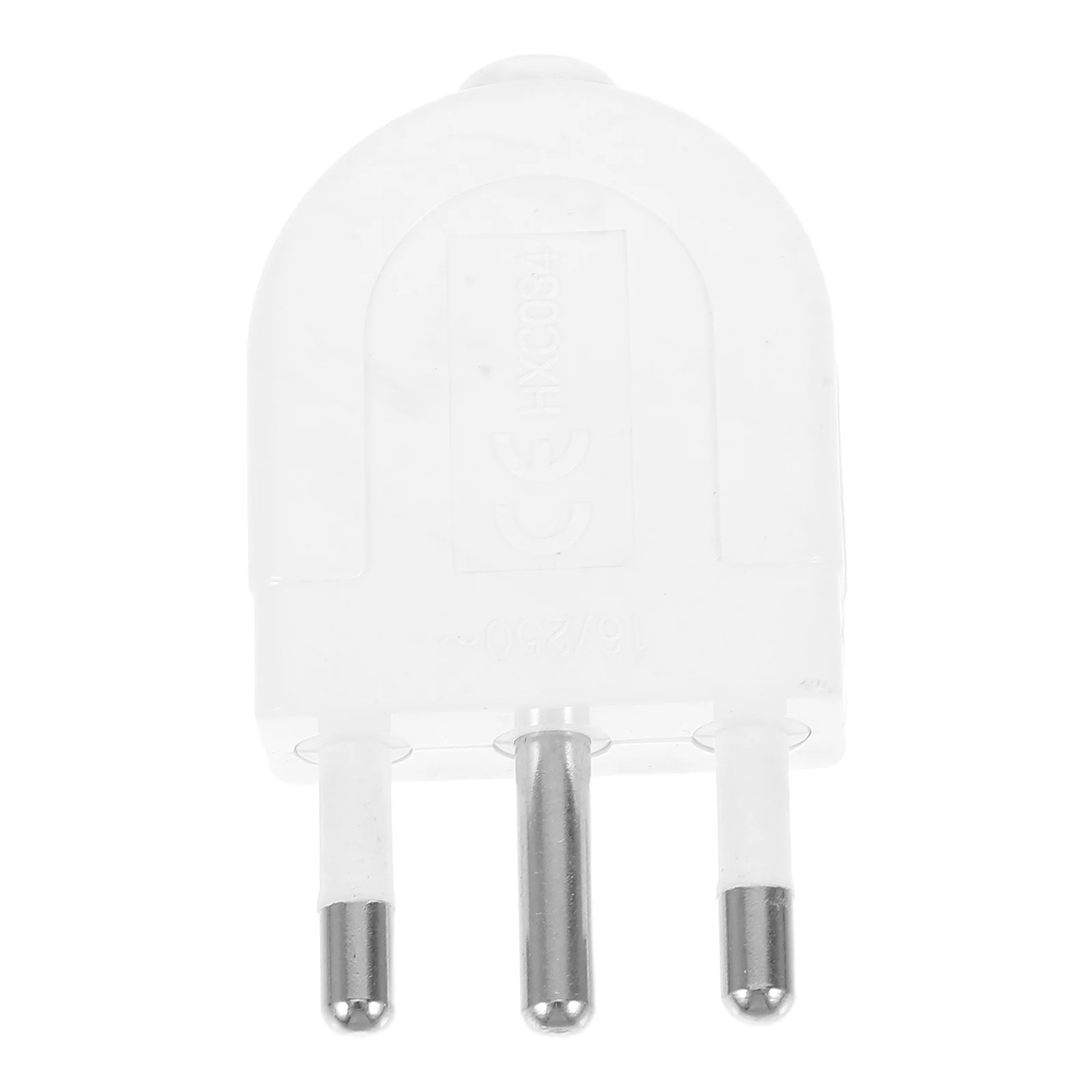 

Italian 3 Prong Ground Power Plug Adapter Plastic Replacement Plug for Italy Power Connection High Current Compatible Adapter