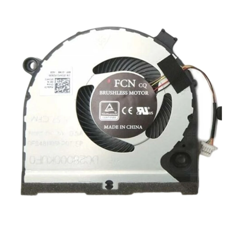 Ventilador refrigeración para ordenador portátil repuesto, radiador 4 pines y 4 cables 5V, 0,5a, para