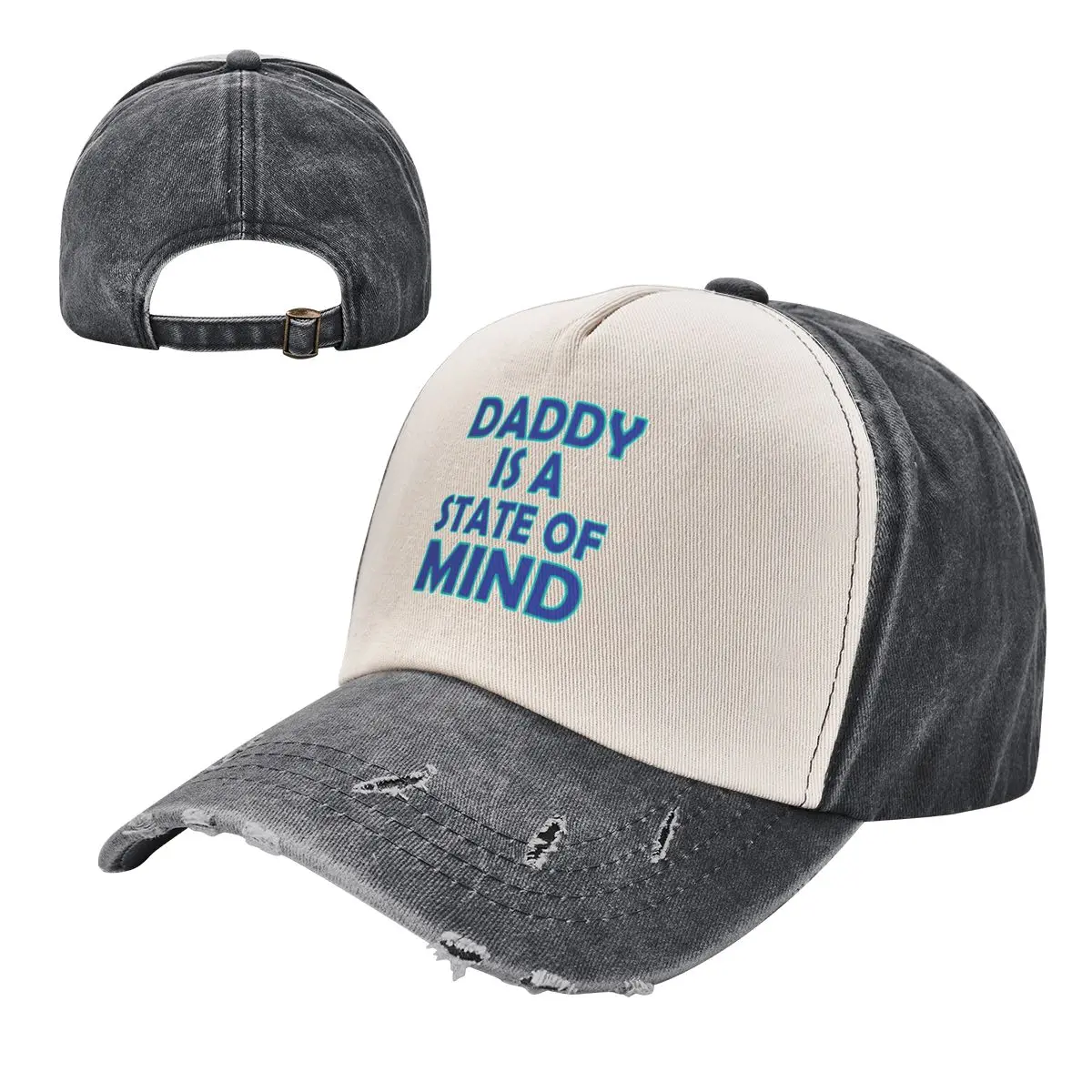 daddy is a state of mind Baseball Cap Beach Outing Trucker Hat Rave Luxury Hat For Women Men's