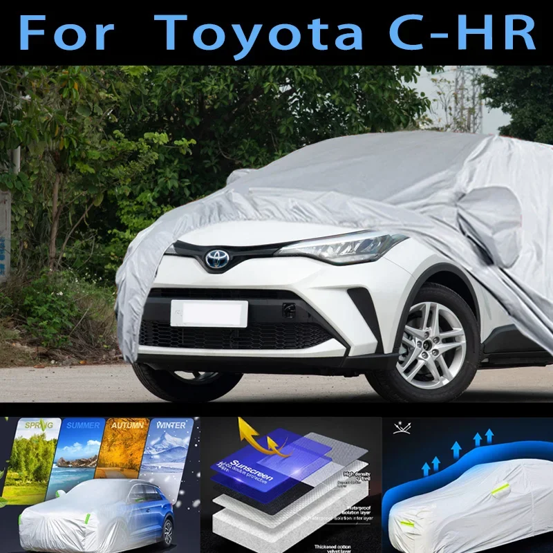 

For Toyota C-HR Car protective cover,sun protection,rain protection, UV protection,dust prevention auto paint protective