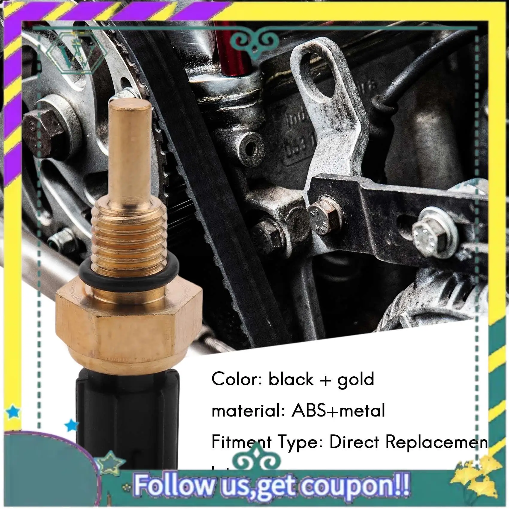 A82U-Docooler двигатель, датчик температуры охлаждающей жидкости, датчик температуры для Honda Civic Accord Acura 37870-Plc-004 37870-Raa-A01