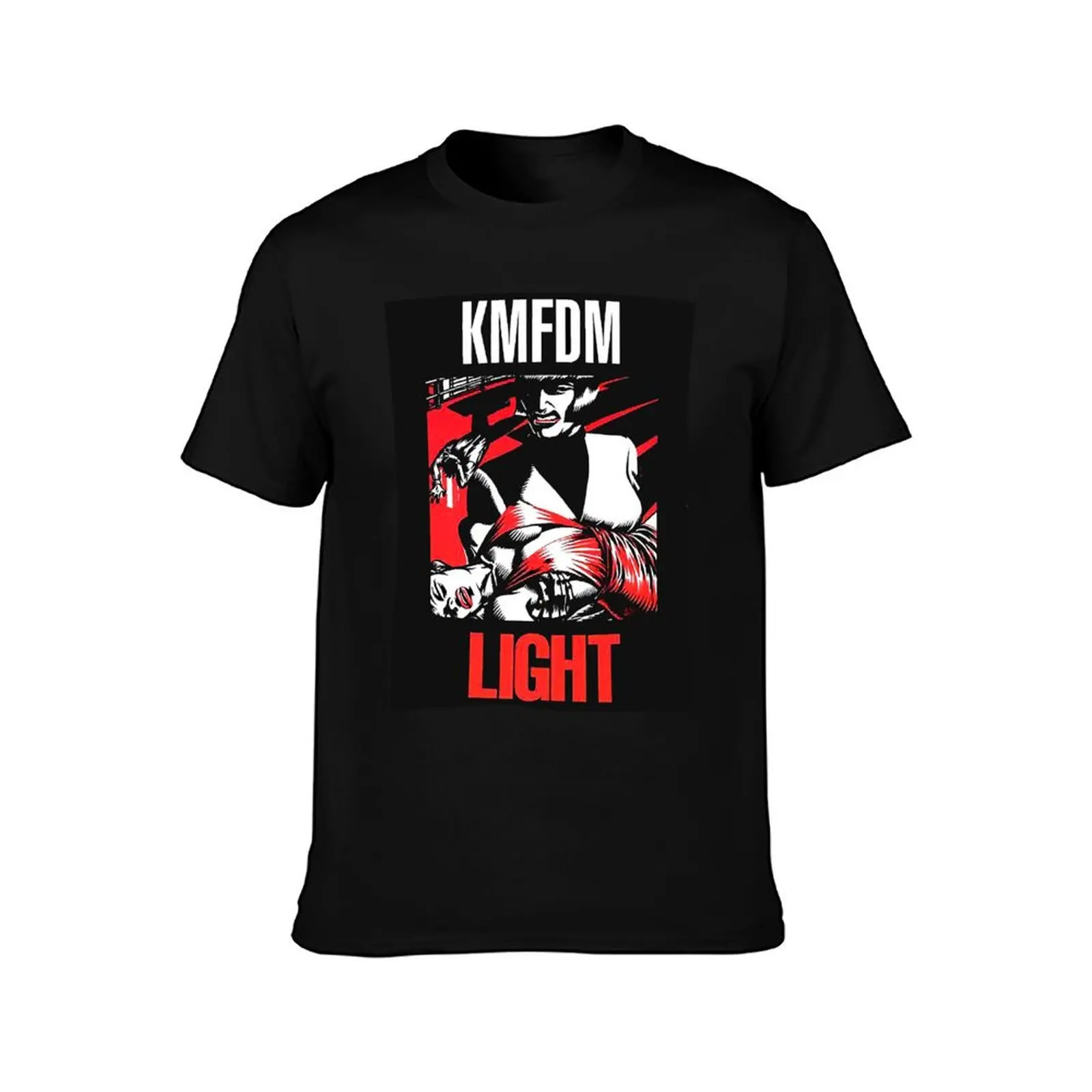 KMFDM LIGHT Essential T-Shirt Comfortable Daily Wear Tee T-Shirt