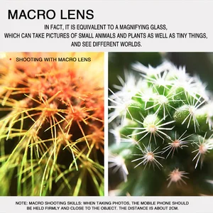 Lensa Ponsel Mata Ikan 3 in 1 Lensa Zoom Sudut Lebar Lensa Makro Mata Ikan Kit Kamera dengan Lensa Klip Di Ponsel untuk Semua Ponsel Pintar 8 mata ikan dengan penjualan terbaik - №