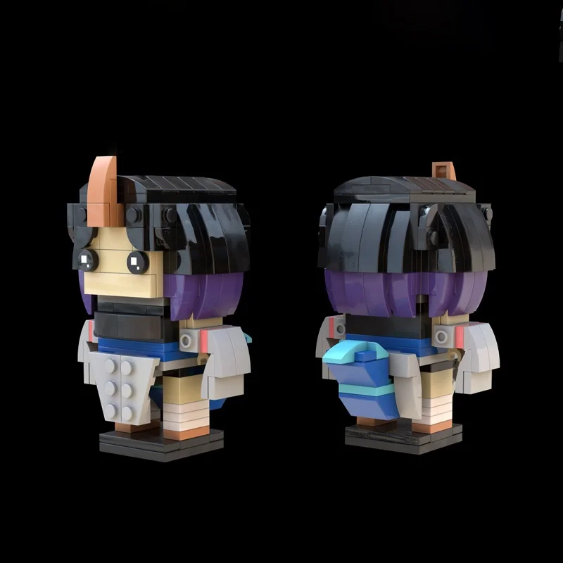 203pcs MOC Elma Miss Kobayashi S Dragon Maid Model Building Blocks Construction Christmas Gifts DIY Toy Education Kids Birthday