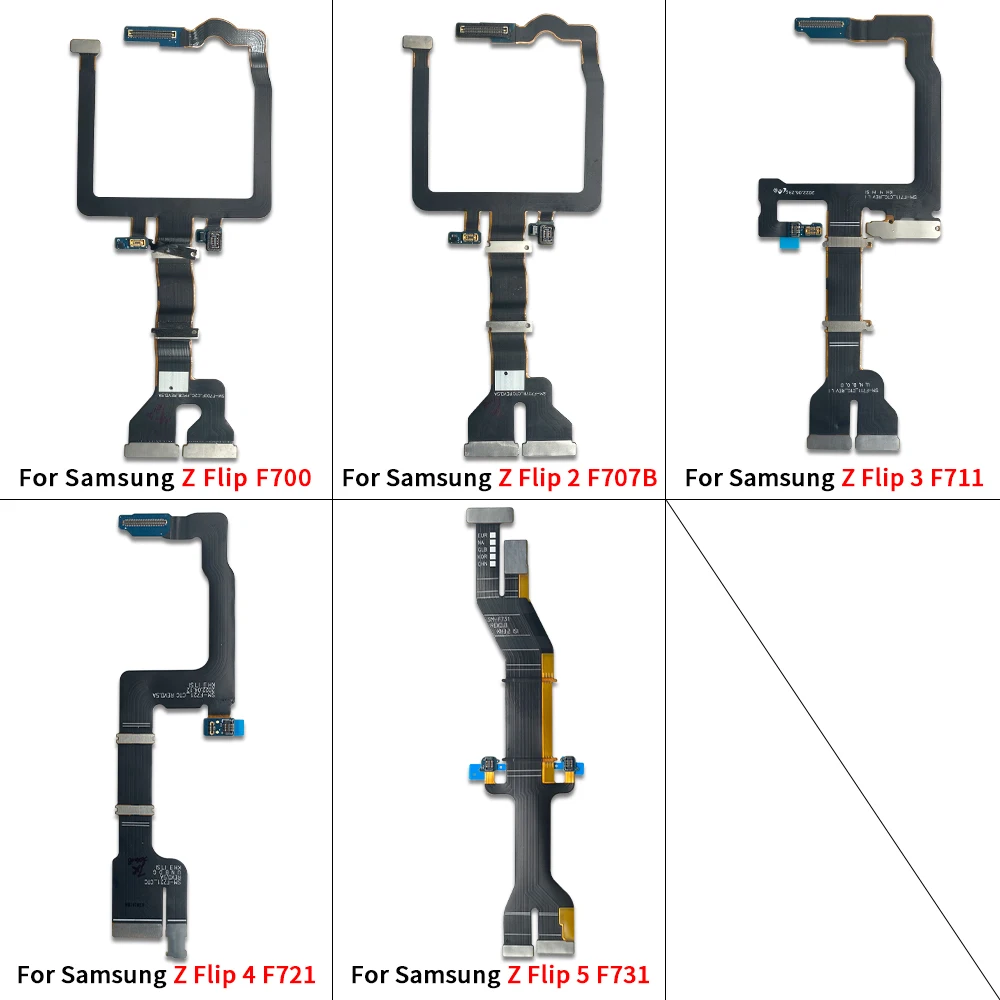 Main Board Motherboard Connector LCD Flex Cable Ribbon Replacement Parts For Samsung Z Flip 2 3 4 5 F1707B F711 F721 F731 F700