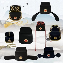 Chinese Culture Authentic Official Hat Designed for Discerning Adult/Kids Appreciate Heritages and Tradition for Cosplay