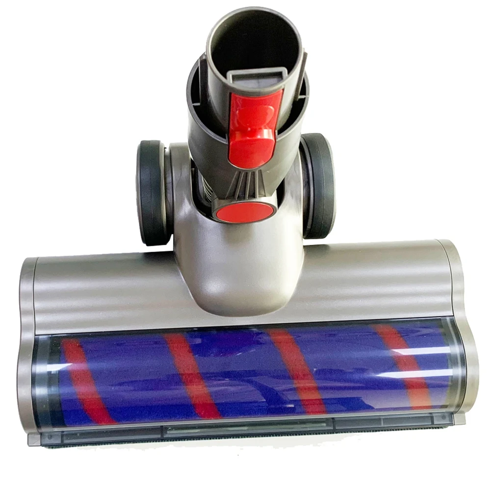 หัวแปรงสำหรับ Dyson V7เครื่องดูดฝุ่น V11 V10 V8อะไหล่แปรงกวาดพื้นแบบนุ่มลูกกลิ้งขัดเท้า