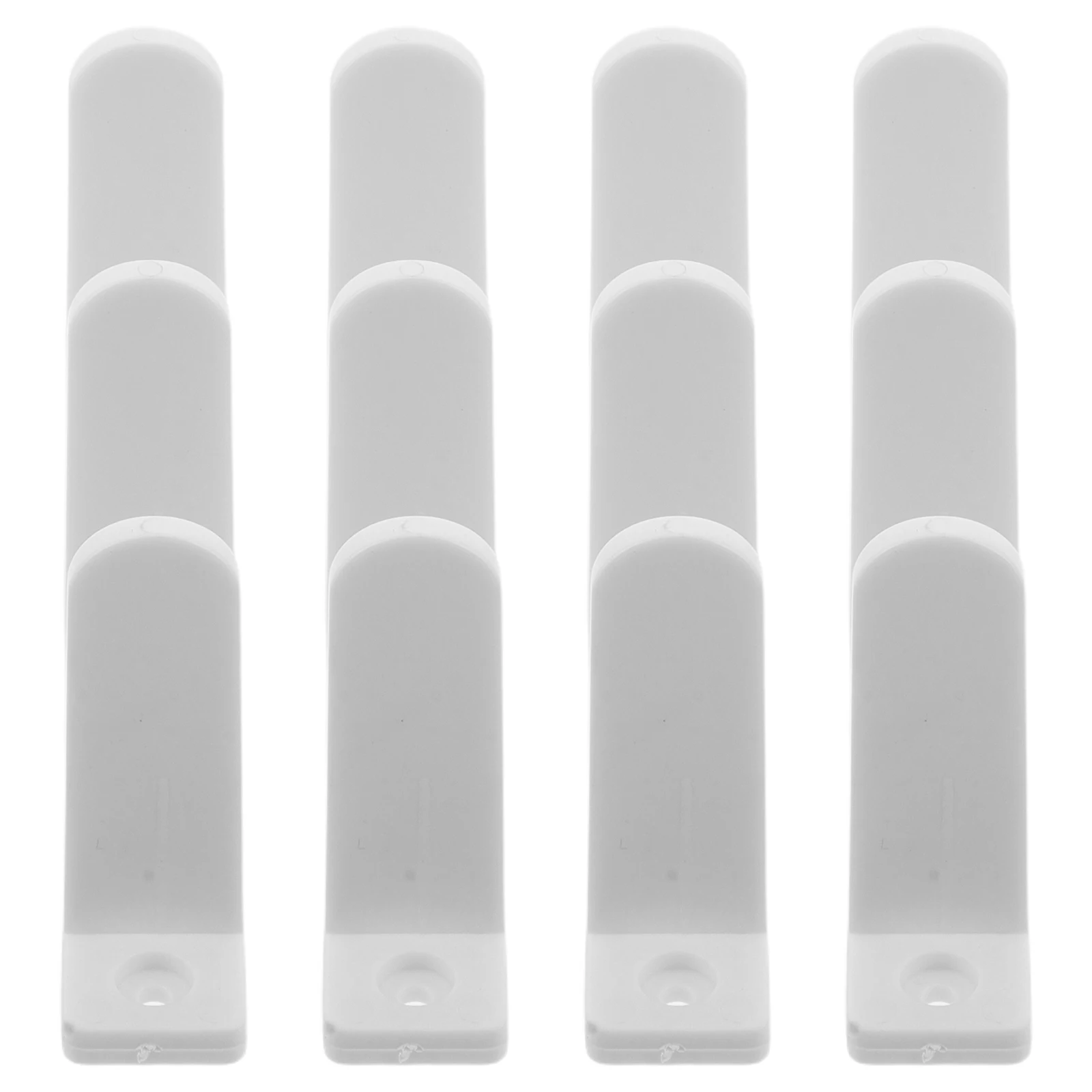 

4pcs Cabinet Sliding Door Guide Floor Kit Plastic Bottom Track For Barn Closet Doors Easy Installation Sliding Door Fittings