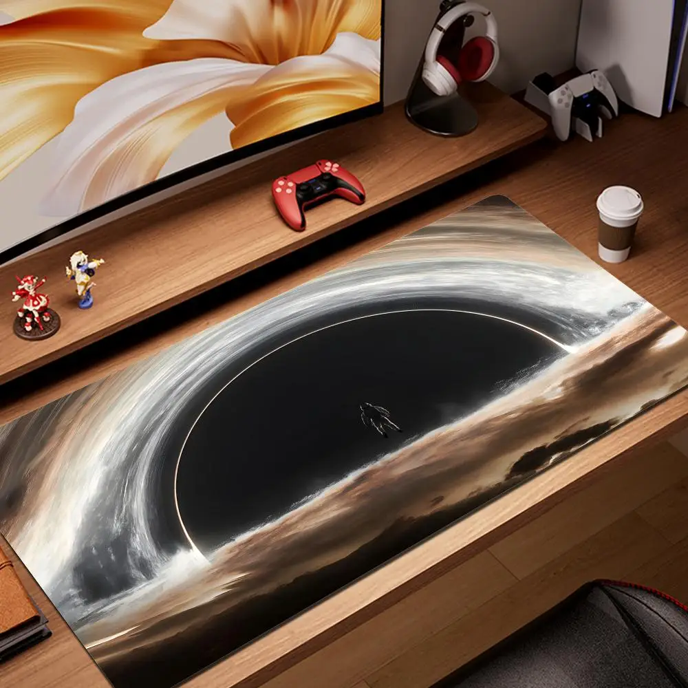 

XXL Universe HYBXAXC Computer Keyboard Accessory MousePads Gamer Anti-slip Natural Rubber Carpet Gaming Mouse Mat With Lockedge