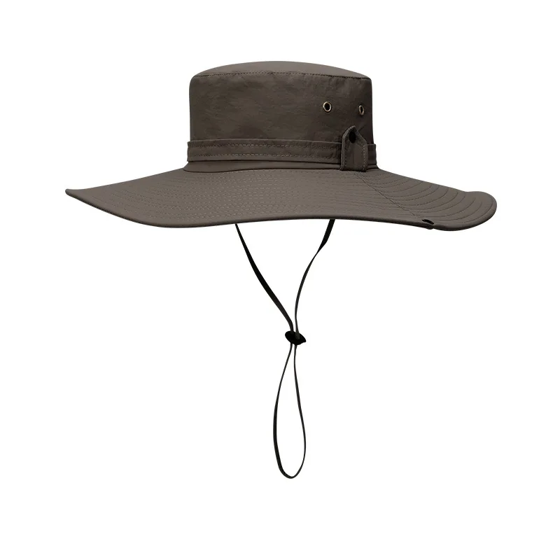 Fisherman's hat Sun Cap Outdoor Hiking and Fishing Bucket Hats UV resistant Large Eave Waterproof and Sunproof Boonie Hat