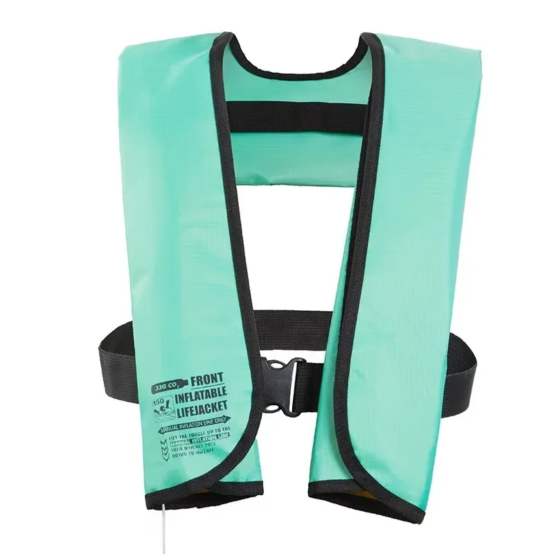Nieuwe Auto Zelfopblaasbare Reddingsvesten Handleiding Varen Reddingsvesten Volwassen PFD 150N voor Watersport Vissen Raften Accessoires