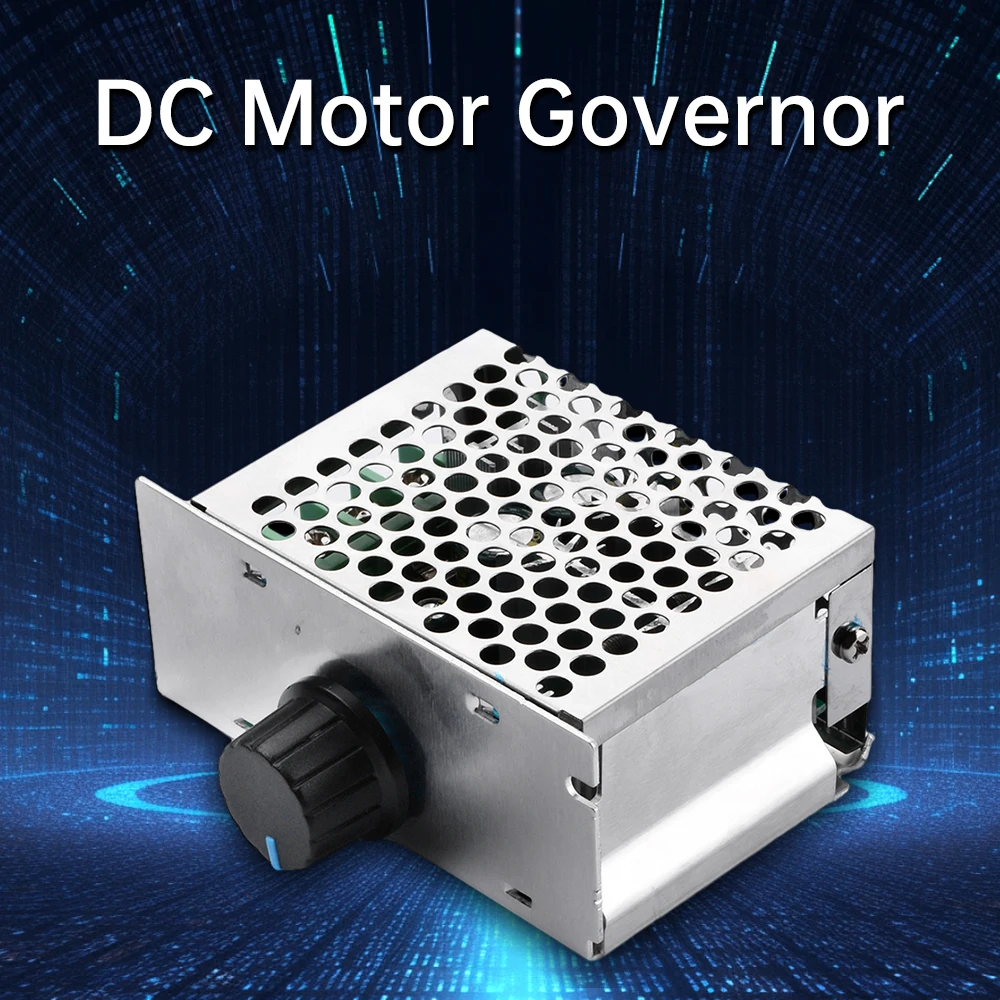 DC9-60V 1200W 20A DC Motor Speed Controller High Power PWM Speed Control Drive Module Motor Governor 12V 24V 36V 48V 60V