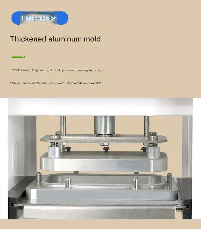 Gold Aluminum Foil Container Sealing Machine Small Yogurt Cup Lid Tray Induction Sealer