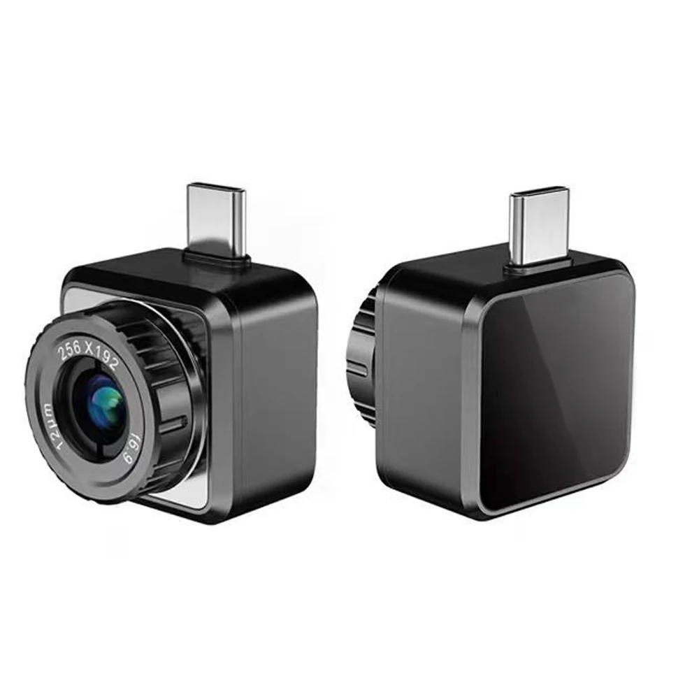 JS-P20Ultra UHD Infrared Thermal Imager 256*192 6.9mm Lens IP40 for Android Type-C Connect to Phone AGC Intelligent Image