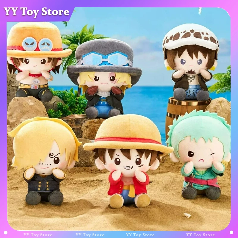 

【In Stock】One Piece Regular Series Plush Toy Luffy Ace Plush Doll Kawaii Home Ornament Collection Birthday Gift For Fans
